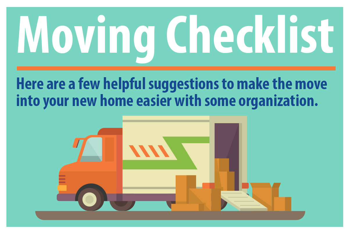 moving house checklist