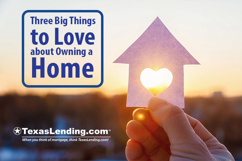 Big things to love about owning a home