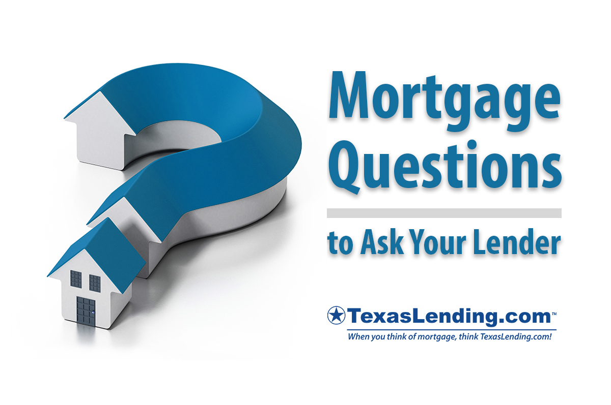 It is important to ask mortgage questions about your individual home buying...